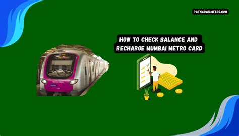 mumbai metro card recharge balance